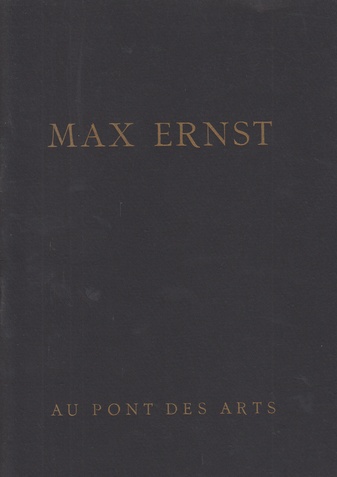 MAX ERNST. MASQUES SCULPTÉS