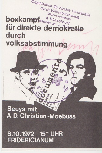 boxkampf für direkte demokratie durch volkabstimmung