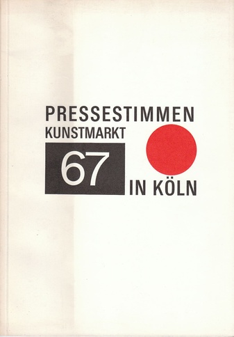 Pressestimmen Kunstmarkt 67 in Köln
