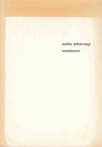 walter silbernagl. notationen