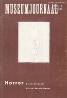 MUSEUMJOURNAAL No. 1/ 1986. Horoor. Bloed, Suspense. Nitsch, Burgin, Beuys
