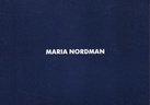 MARIA NORDMAN BEI KONRAD FISCHER. ZEICHNUNGEN - PLÄNE. 23. OKT. - 21. NOV. 1985 [invitation card/ Einladungskarte]