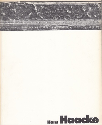 Hans Haacke. Kunstverein Frankfurt 10.9. - 24.101976