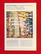 Gerhard Richter. Forty years of Painting. February 14 -May 21, 2002, The Museum of Modern Art [New York]