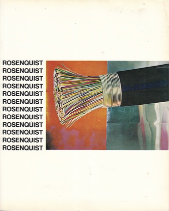 James Rosenquist. Gemälde - Räume - Graphik. Kunsthalle Köln, 29. Januar bis 12. März 1972