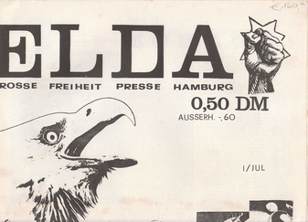 ELDA. GROSSE FREIHEIT PRESSE HAMBURG. I /Jul [Jhg. 1, Nr. 1/ Juli 1972]