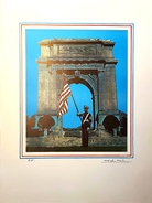 Malcom Morley. U.S. Marine Valley Forge [silkscreen print/ Siebdruck]