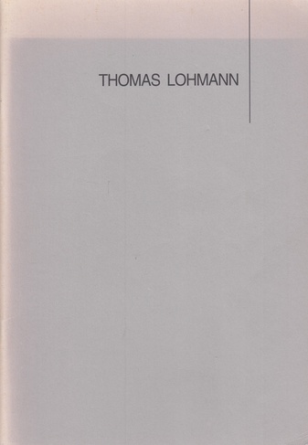 Thomas Lohmann. Transformation i [1]