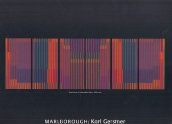 Karl Gerstner: First London Exhibition [3 March - 1 April 1999, Marlborough Fine Art (London)]