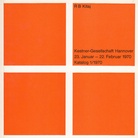 R. B. Kitaj. Kestner-Geselschaft Katalog 1/ 1970