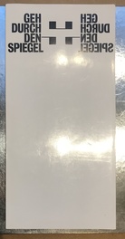 Geh durch den Spiegel. Edition Portfolio. Mappen bzw. Bücher mit Originalgraphik, Bücher, Kataloge.