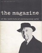 the magazine of the institute of contemporary arts. July 1968, No. 4