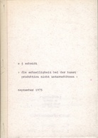 s j schmidt: die schnelligkeit bei der kunst produktion nicht unterschätzen