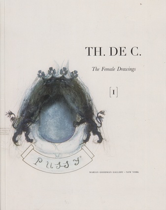 Thierry De Cordier. The Female Drawings