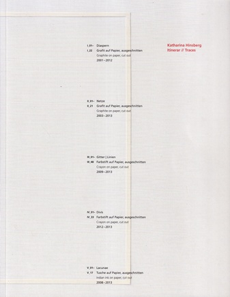 Katharina Hinsberg. Itinerar // Traces