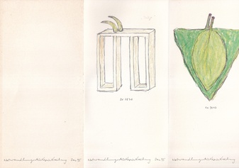 Fritz Schwegler. Notwandlungsstückerückzeichnung Dez 95