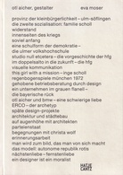 eva moser: otl aicher, gestalter