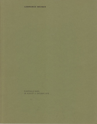 A SELECTION OF WORKS WITH COMMENTARY BY / EINE WERKAUSWAHL MIT EINEM KOMMENTAR VON R.H. FUCHS