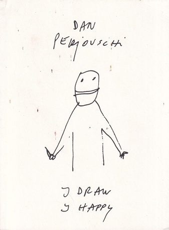 Dan Perjovschi. I draw I happy