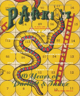 PARKETT Vol. 40/41 1994. Francesco Clemente, Peter Fischli/David Weiss, Günther Förg, Damien Hirst, Jenny Holzer, Rebecca Horn, Sigmar Polke