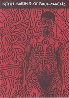 Keith Haring at Paul Maenz.  May 1984