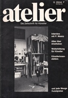 atelier. Die Zeitschrift für Künstler. 3.82, Sept./ Okt. 1982
