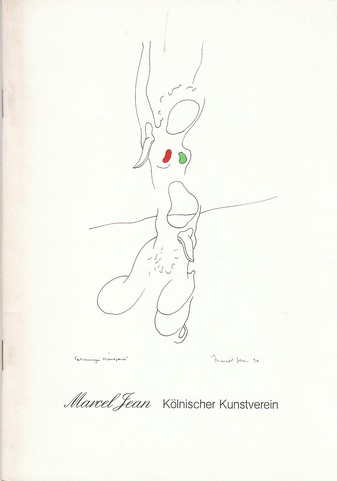 Marcel Jean. Zeichnungen,  Radierungen, Bücher 1926-1980 [signiertes Exemplar]