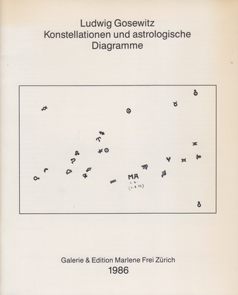 Ludwig Gosewitz. Konstellationen und astrologische Diagramme