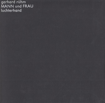 gerhard rühm. MANN und FRAU