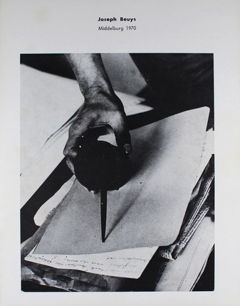 Joseph Beuys. Middelburg 1970