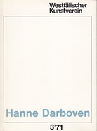 Hanne Darboven. 16. Oktober bis 14. November 1971, Westfälischer Kunstverein Nr. 3/ 1971.
