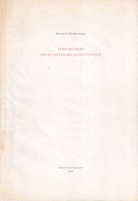 Herbert Molderings: GERHARD MERZ. EIN KÜNSTLER DES AGNOSTIZISMUS