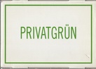 PRIVATGRÜN. Kunst im privaten Raum. 55 Interventionen. Hausgarten/ Dachgarten/ Schrebergarten