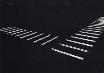 KRIWET. LICHT - TEXT - SCHWELLEN [CARD/ KARTE]