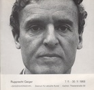 Rupprecht Geiger. Gegenverkehr Aachen, Zentrum Für Aktuelle Kunst. Katalog 2/ 1968