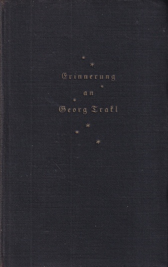 Erinnerung an Georg Trakl