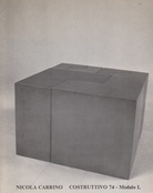 NICOLA CARRINO. COSTRUTTIVO 74. Modulo L