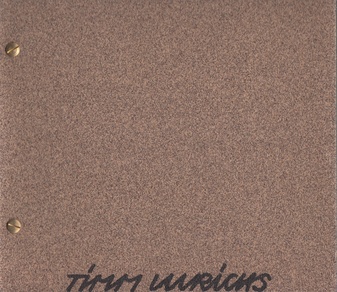 timm ulrichs' 'stil der stillosigkeit' [signiert]