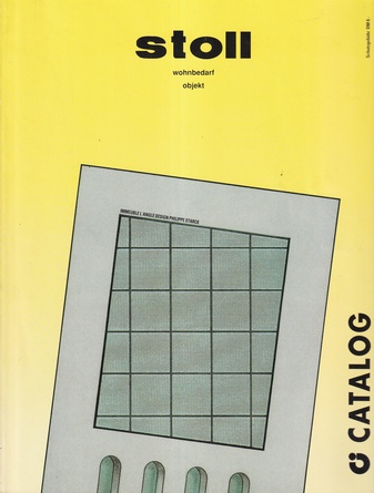 stoll. wohnbedarf/ objekt. Catalog 1992 -93. [Mit Beigabe]