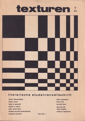 texturen 9/ 64. literarische studentenzeitschirft