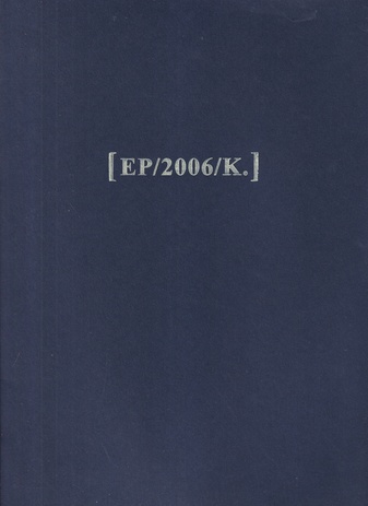 Bettina Lockemann, [EP/ 2006/K.]