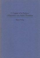 Der Pauker. "Scharniere" von André Thomkins