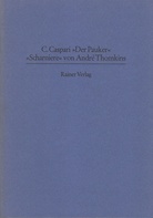 Der Pauker. "Scharniere" von André Thomkins