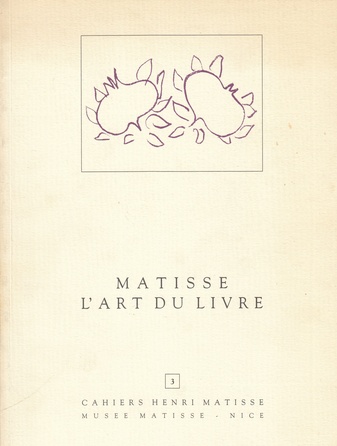 MATISSE. L'ART DU LIVRE