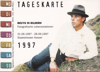 BEUYS in Bildern: Fotografische Lebensstationen [Eintrittskarte]