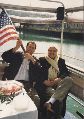Günter Uecker. Matinee mit Hermannsdorfer Schweinsbräu. Galerie Walter Storms München, 1993 [invitation card/ Einladungskarte]
