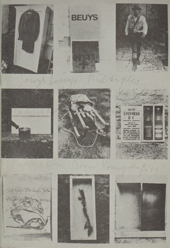 Joseph Beuys: Multiples, Bücher und Kataloge