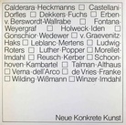 Neue Konkrete Kunst. Konkrete Kunst - Realer Raum