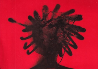 OTTO PIENE. 'Rauch- und Feuerbilder, Lichtplastiken' [Einladungskarte/ invitation card]