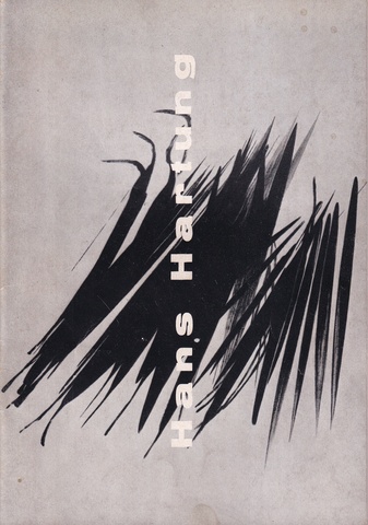 Hans Hartung. [Kestner-Gesellschaft Hannover, 1956]